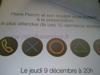  El PlayStation Phone podría ser presentado el 9 de diciembre