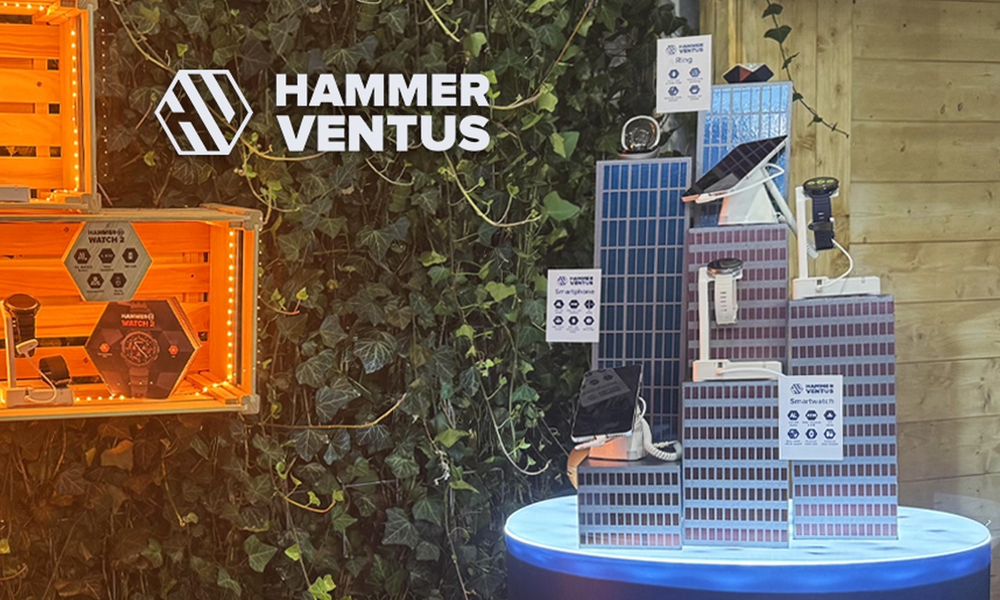 Hammer Ventus - Estilo blindado en un teléfono inteligente, reloj y anillo
