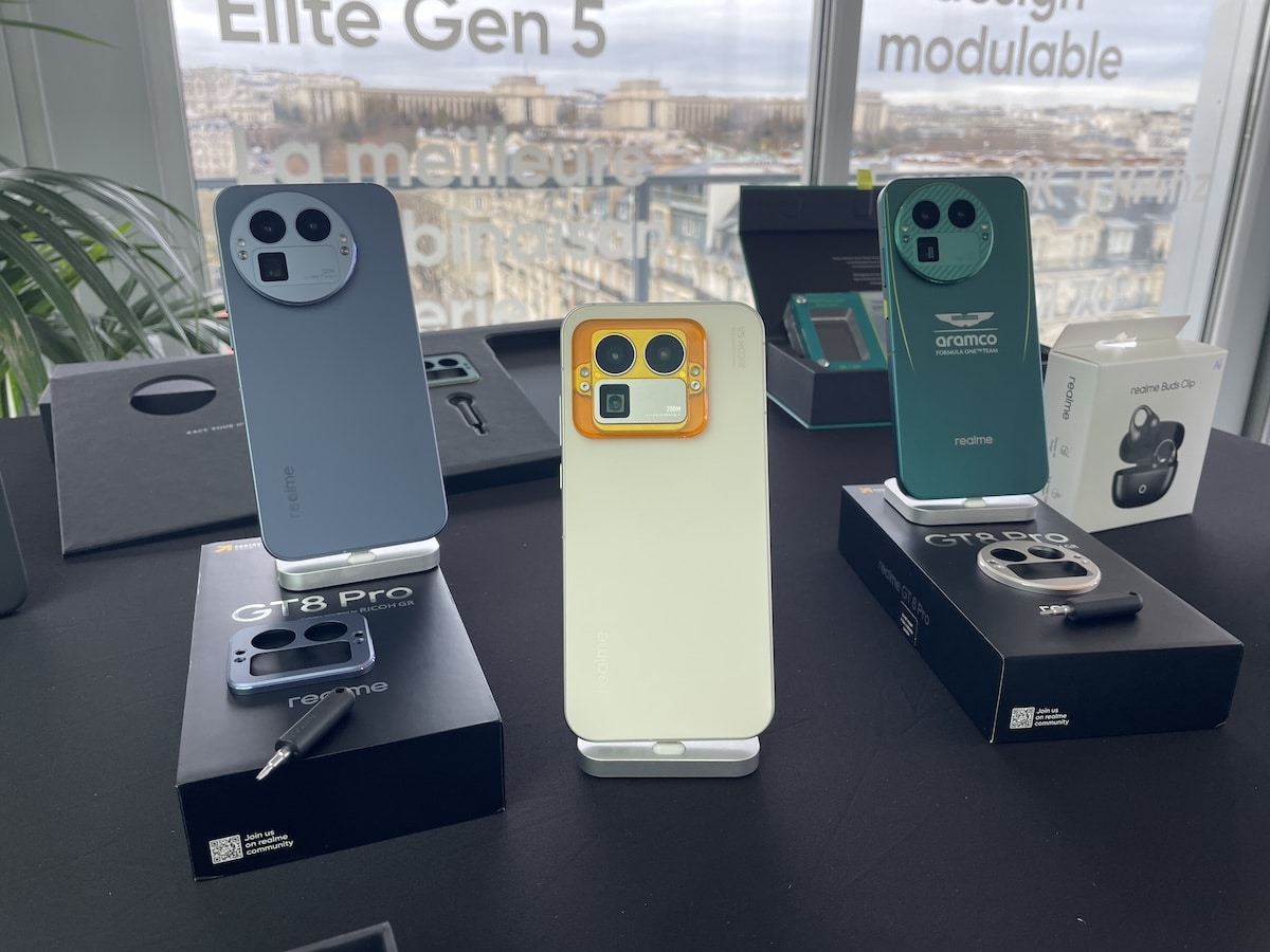 Image 1 : GT 8 Pro : le nouveau smartphone de realme prêt à affronter les meilleurs de sa catégorie