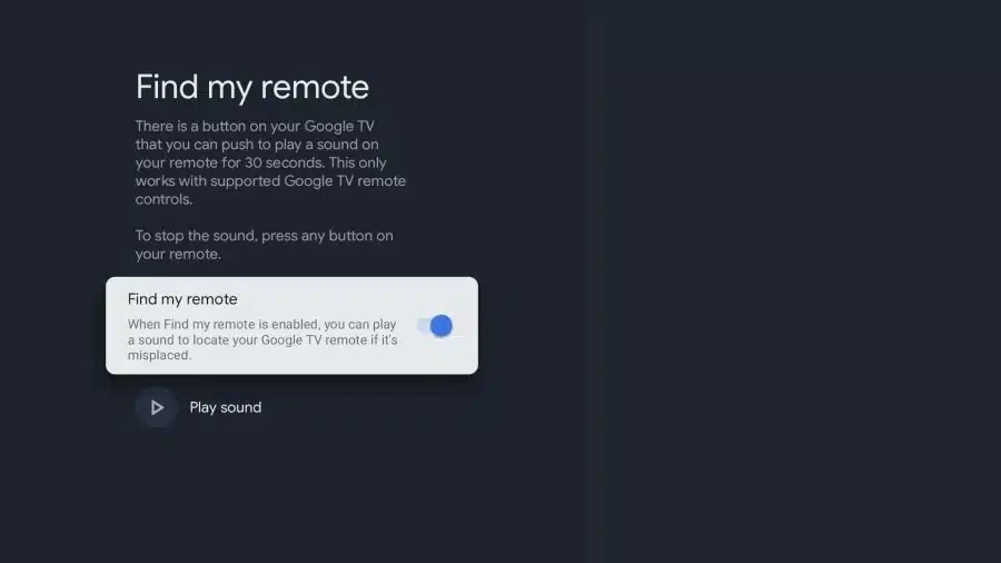 Imagen 1: Google TV introduce una nueva función para localizar tu mando a distancia perdido