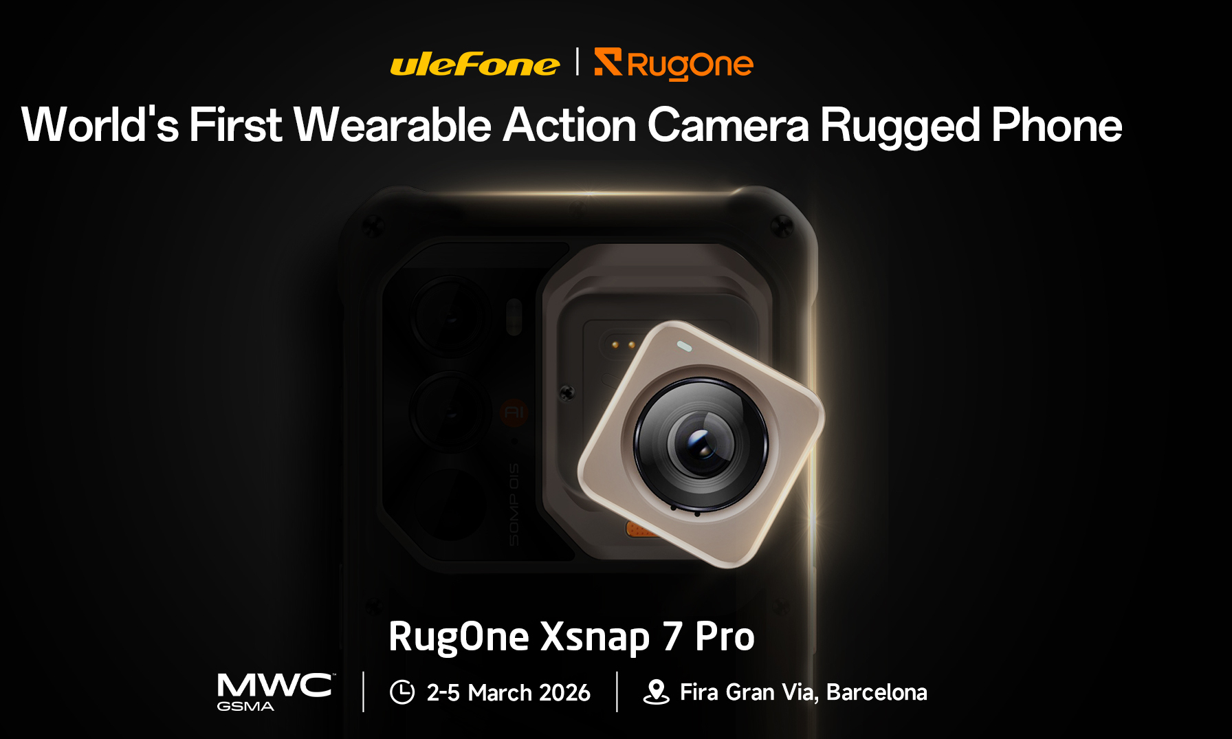 Ulefone con un nuevo vehículo blindado. Una idea fantástica para gente activa.