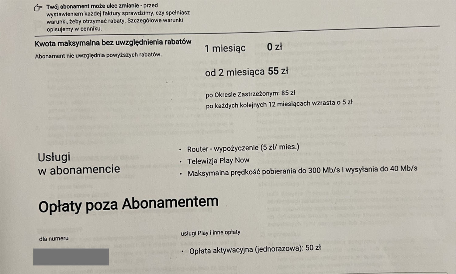 Ojo con la fibra óptica en Play. Puede que no obtengas lo que esperas