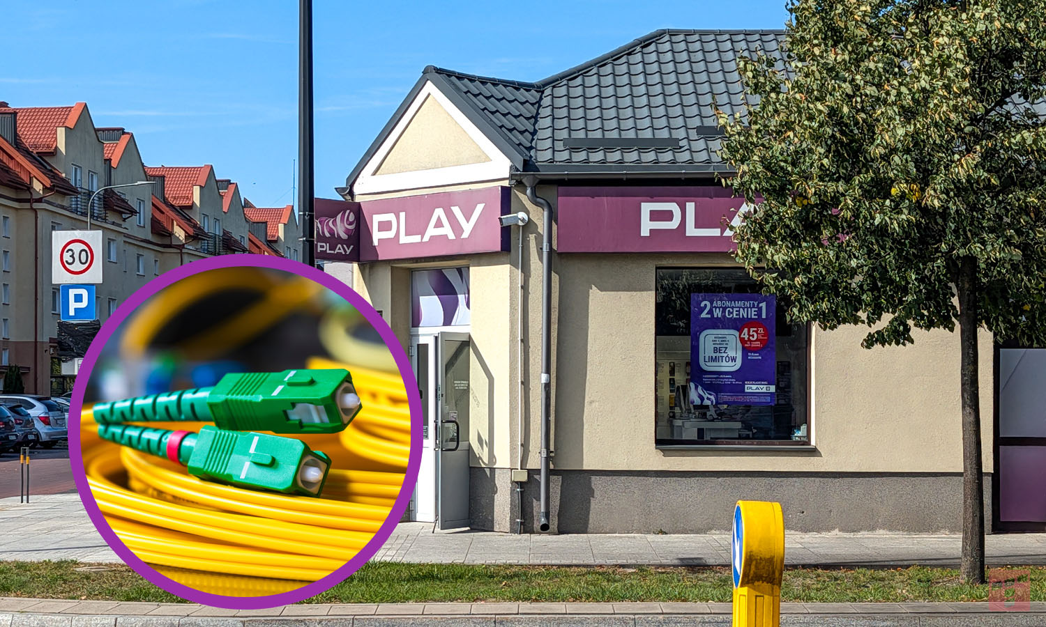 Uważaj na światłowód w Play. Możesz dostać nie to, czego oczekujesz