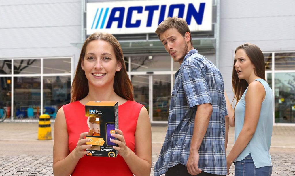 W Action za 35 zł. Taki Philips Hue kosztuje 170 zł