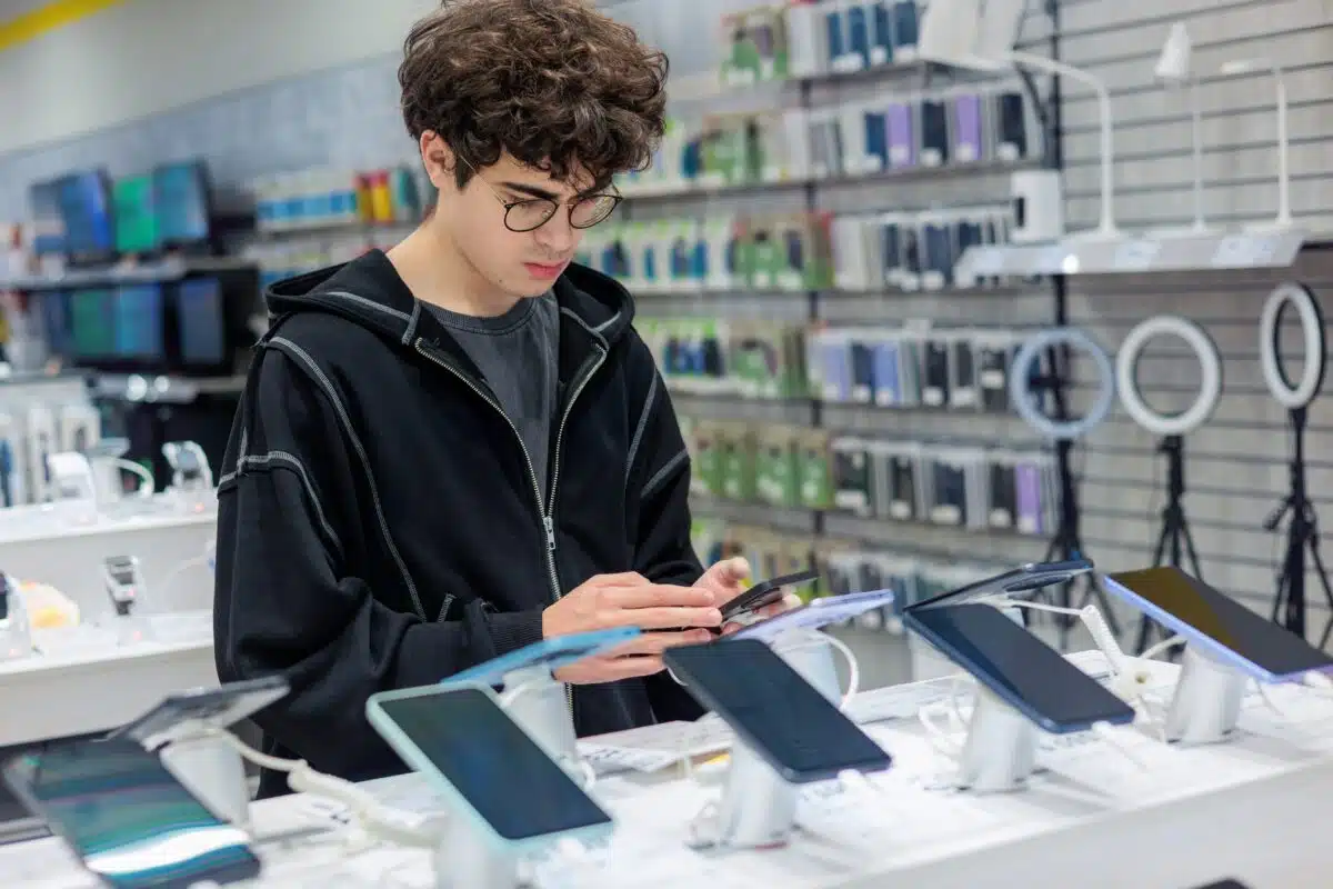 El aumento de los componentes de memoria podría encarecer significativamente los teléfonos inteligentes básicos para 2026. Crédito: Mishchenko Svitlana / Shutterstock.