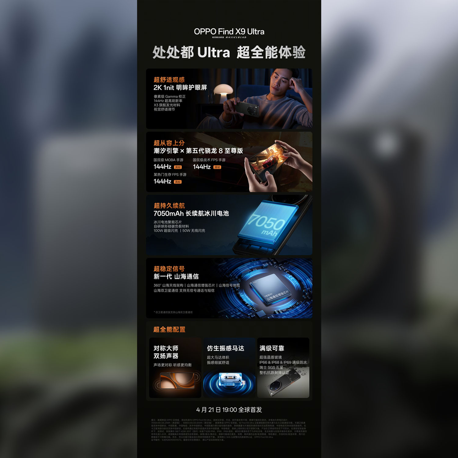 Mañana es el estreno de Oppo Find X9 Ultra. El fabricante revela datos clave