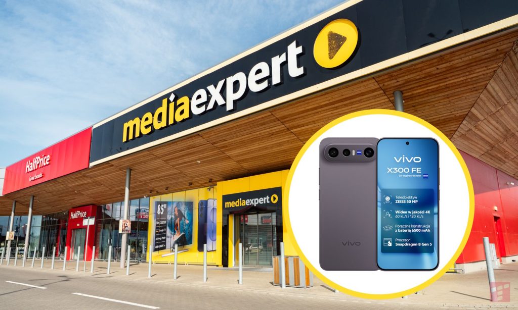 Szalona promocja w Media Expert. VIVO X300 FE 500 zł taniej