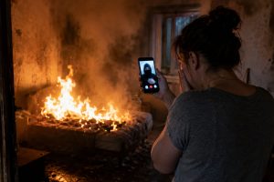 Dio sus ahorros a los estafadores y prendió fuego a la casa. porque me dijeron que