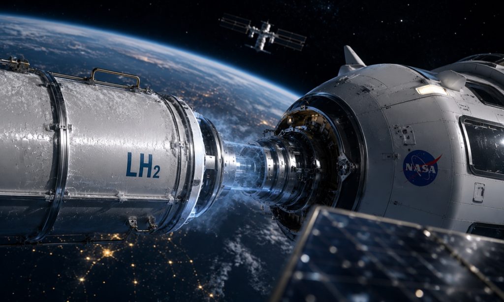 Kosmiczne tankowanie nad Ziemią. NASA testuje przełomową technologię