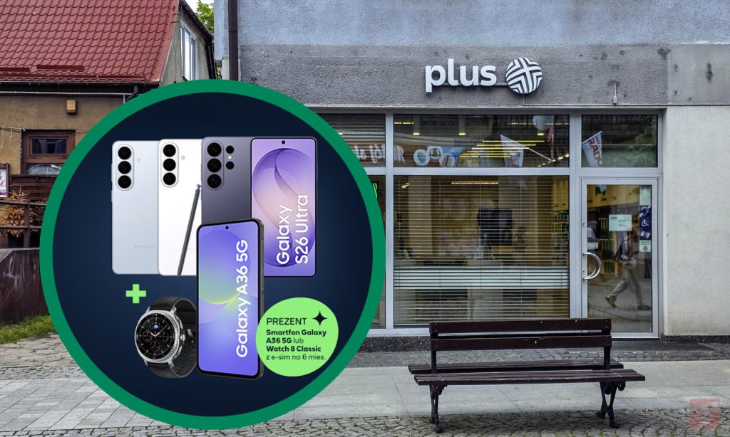 Samsungi z prezentami w Plusie. Smartwatch, drugi telefon i eSIM gratis