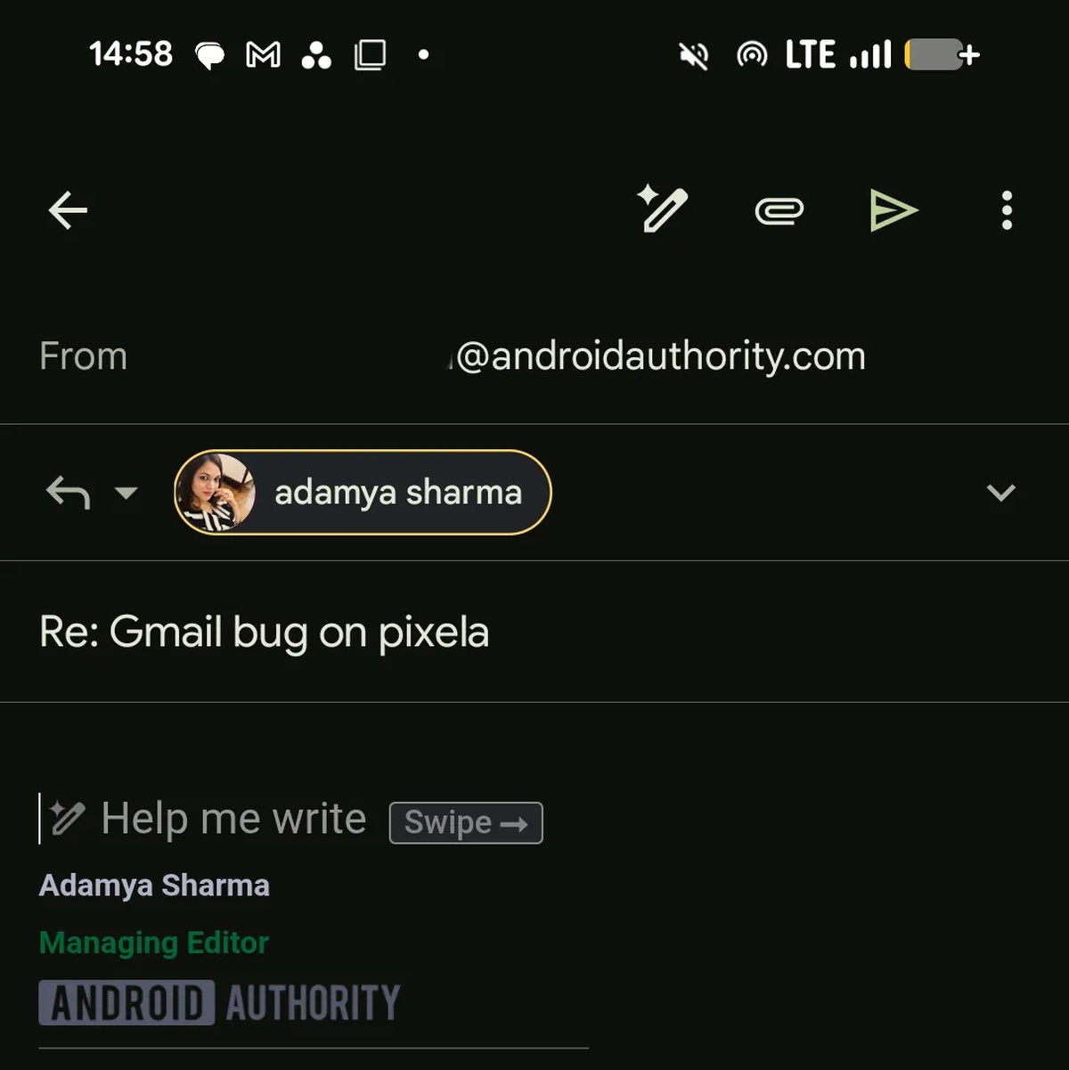 Gmail se vuelve loco con los Pixel. Responder a un correo electrónico se convierte en una pelea con la IA