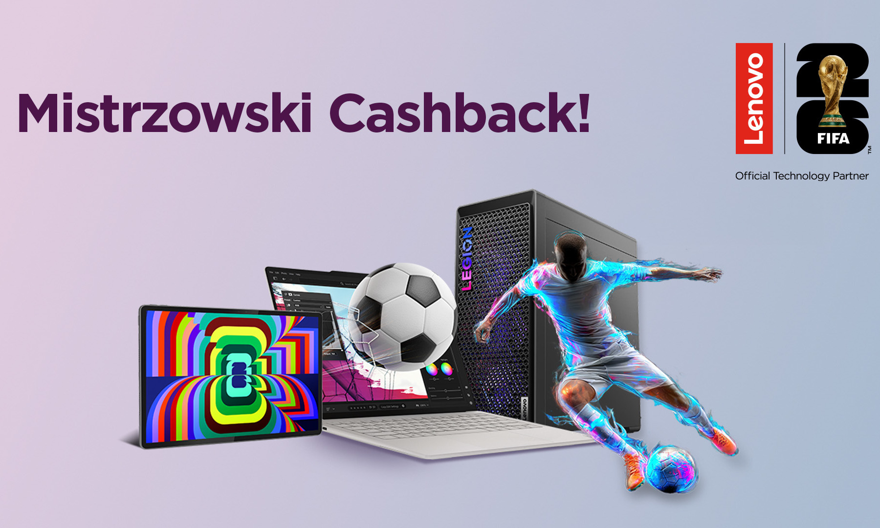 Lenovo cede hasta 2.000 PLN. Ha comenzado una nueva promoción de cashback