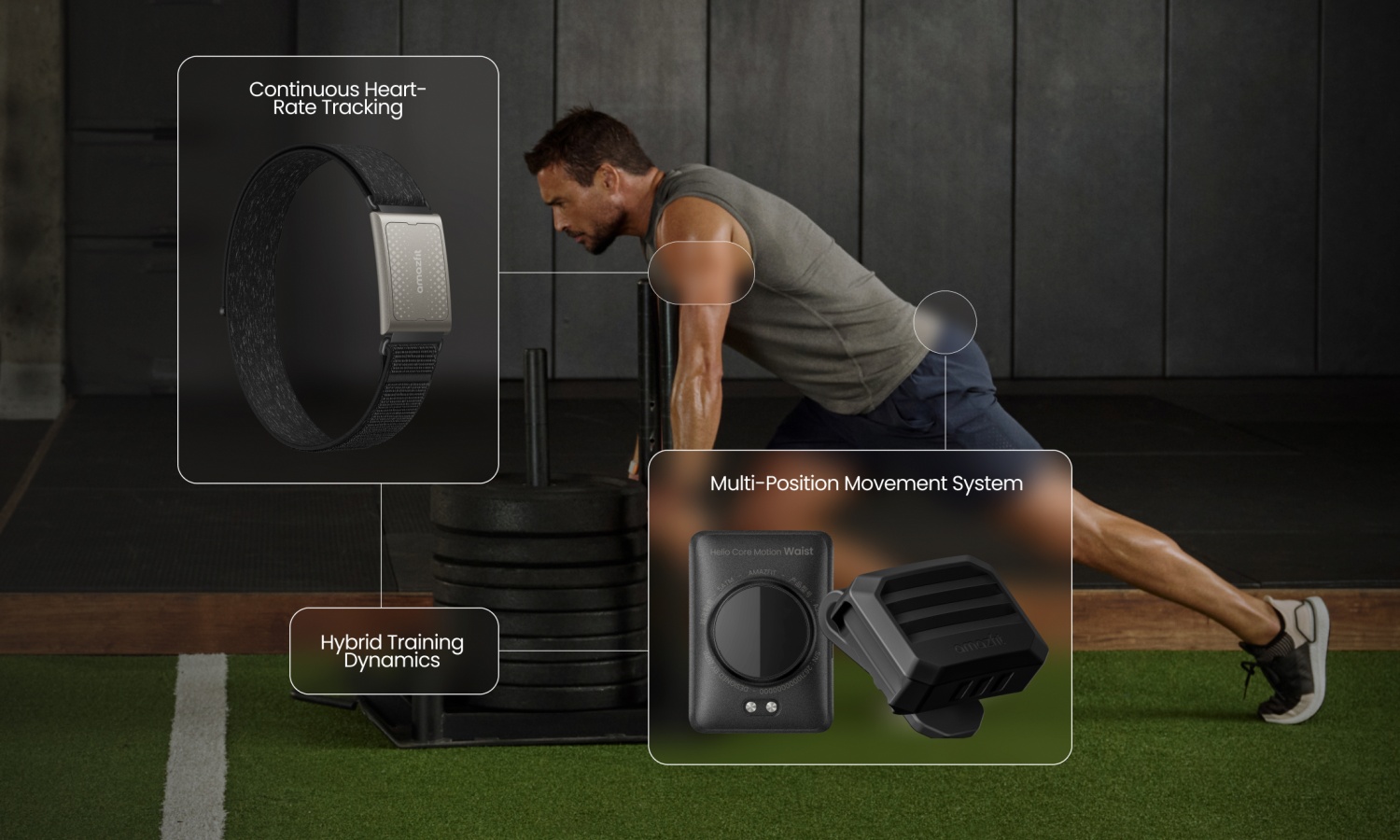 ¿Tu reloj inteligente se pierde en el gimnasio? Amazfit tiene una gran patente para esto