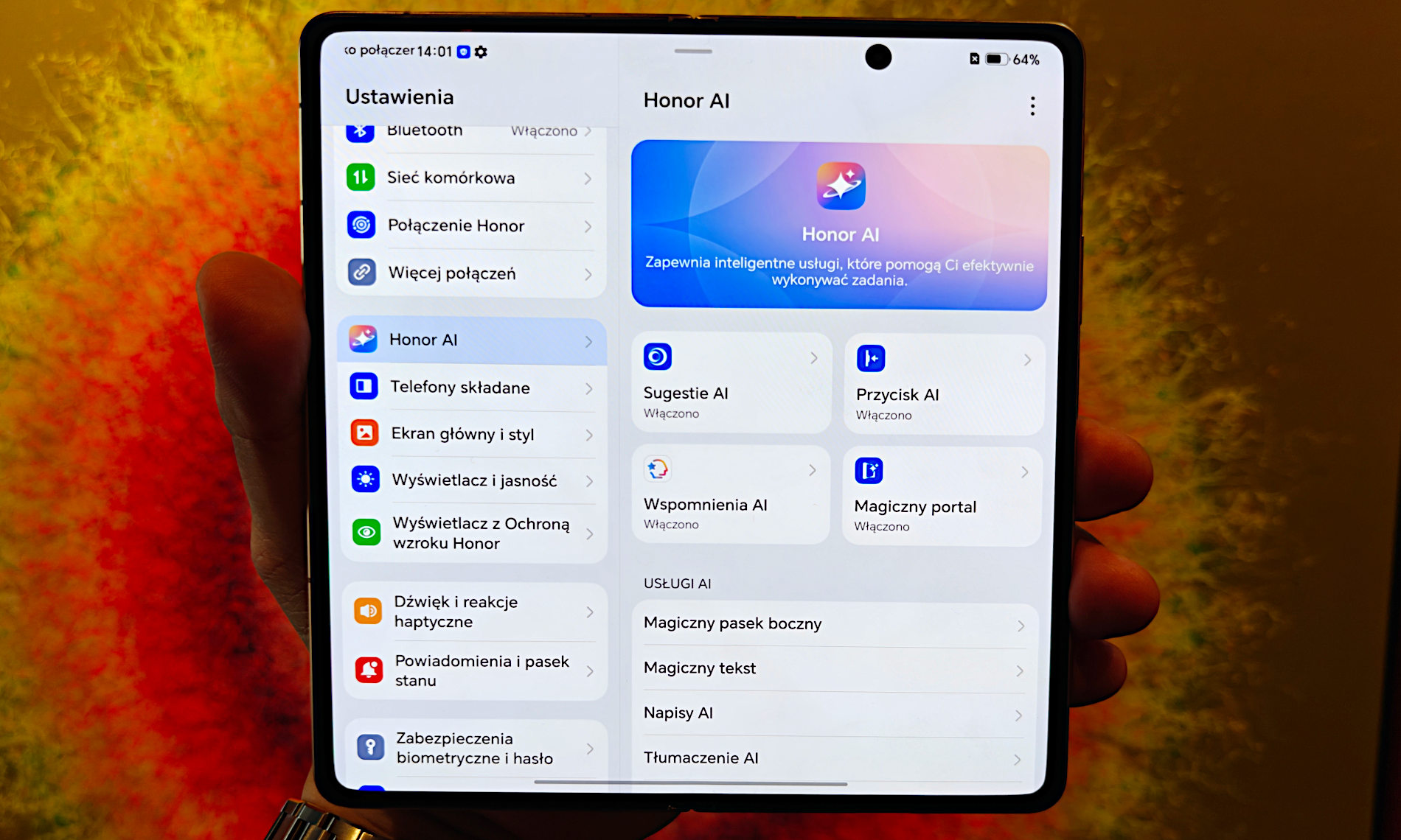Honor Magic V6 en Polonia. 1.200 PLN más barato en la promoción de lanzamiento