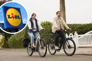 Lidl ha lanzado una promoción de una bicicleta eléctrica. Está incluido en el precio del plegable.