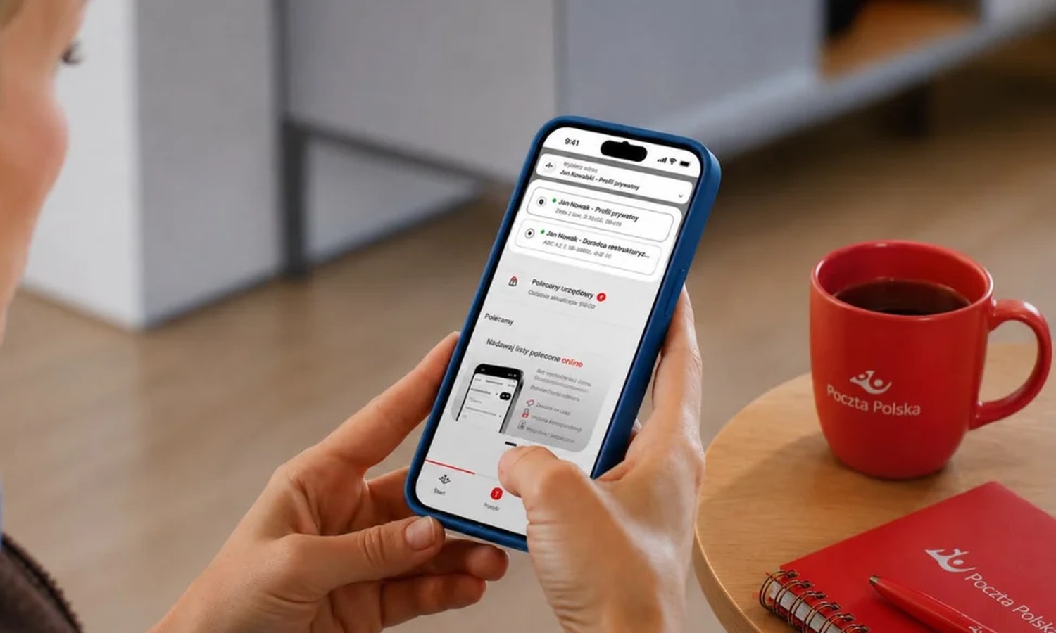 Carta certificada sin asesoramiento. Poczta Polska pone el buzón en su teléfono inteligente
