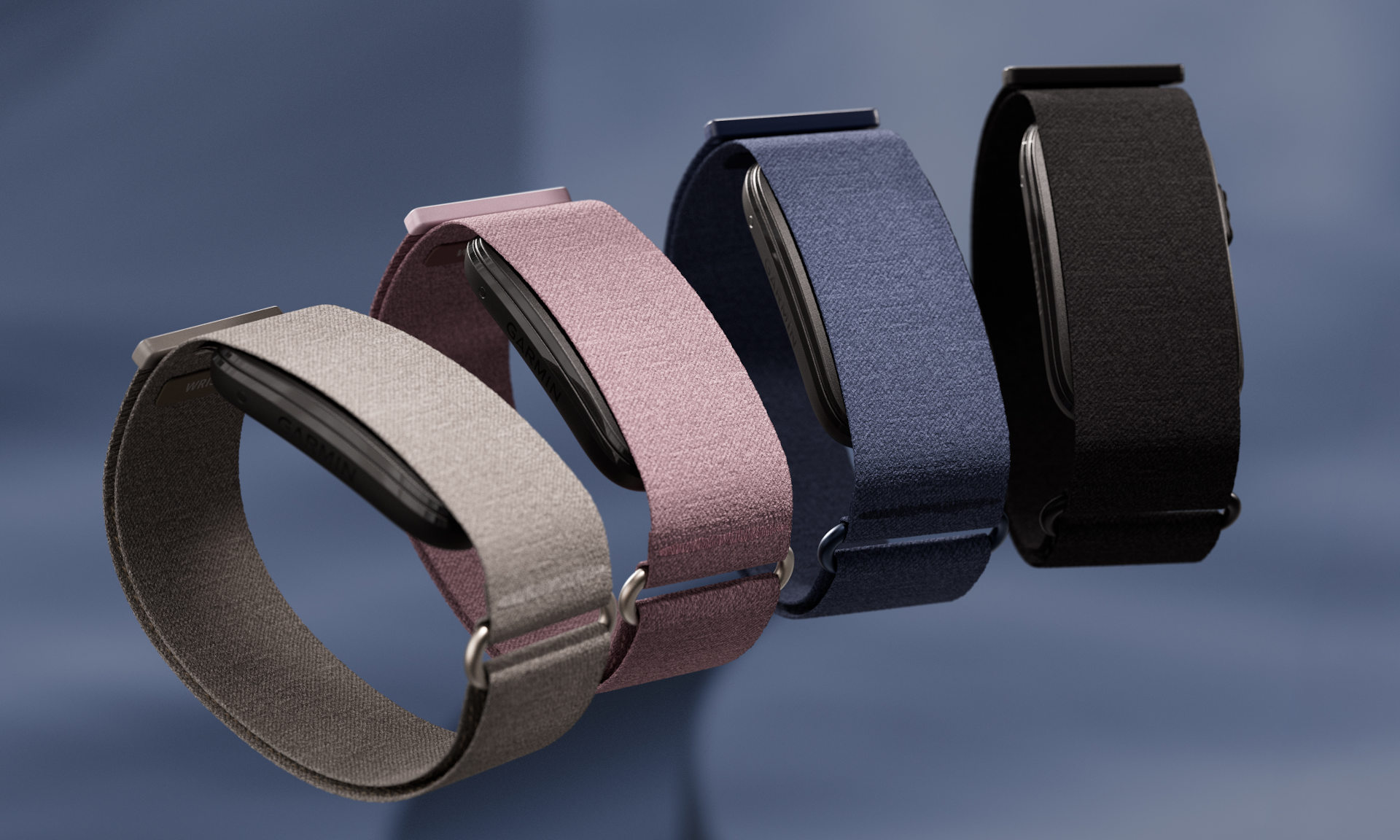 Correa inteligente Garmin CIRQA. Este es el primer equipo de este tipo de la marca.