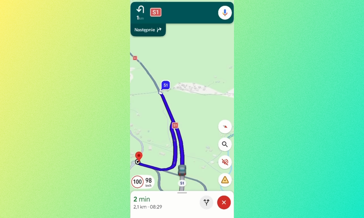 Advierte GDDKiA. Google Maps fomenta maniobras peligrosas