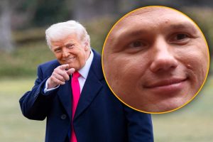Donald Trump como Mentzen. Y lo llamó fraude.