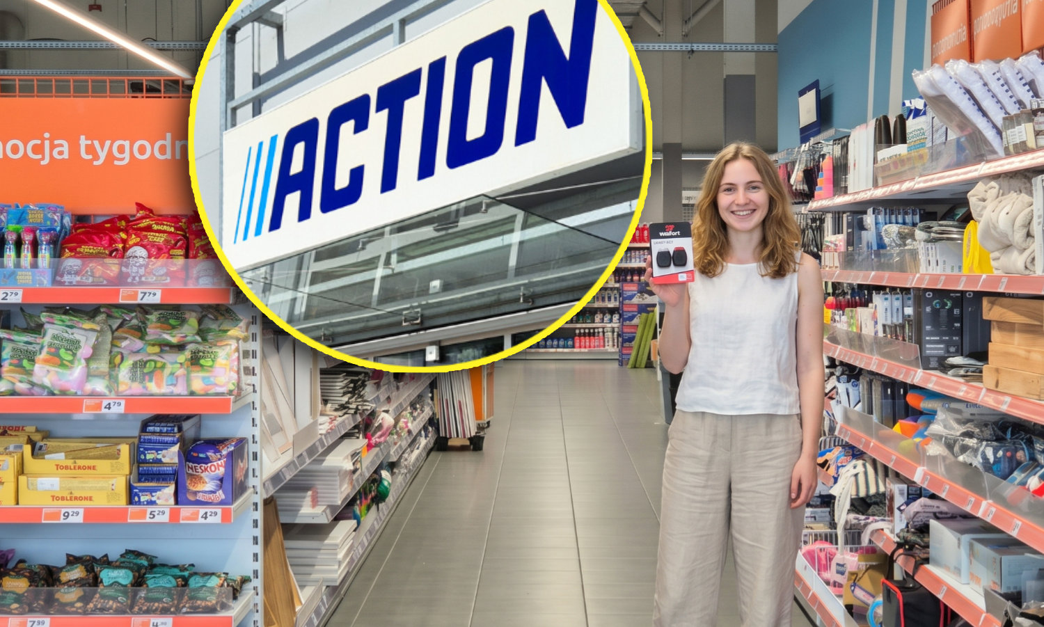 W Action za 4,99 zł. Bez tych 2 rzeczy, nawet 200 zł mandatu