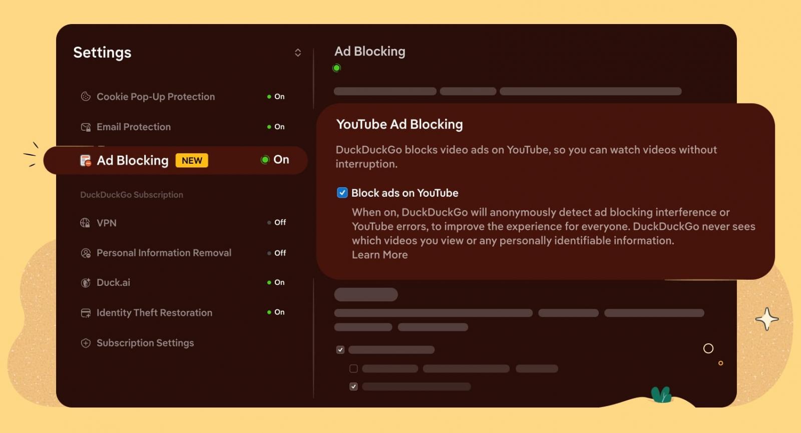 Este navegador bloquea los anuncios de YouTube. Prima sin Prima