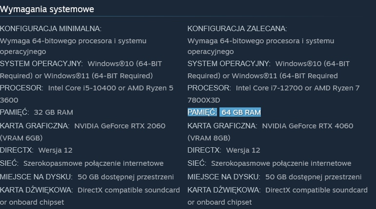 ¿Se acerca un nuevo Crysis? Este juego requiere hasta 64 GB de RAM.