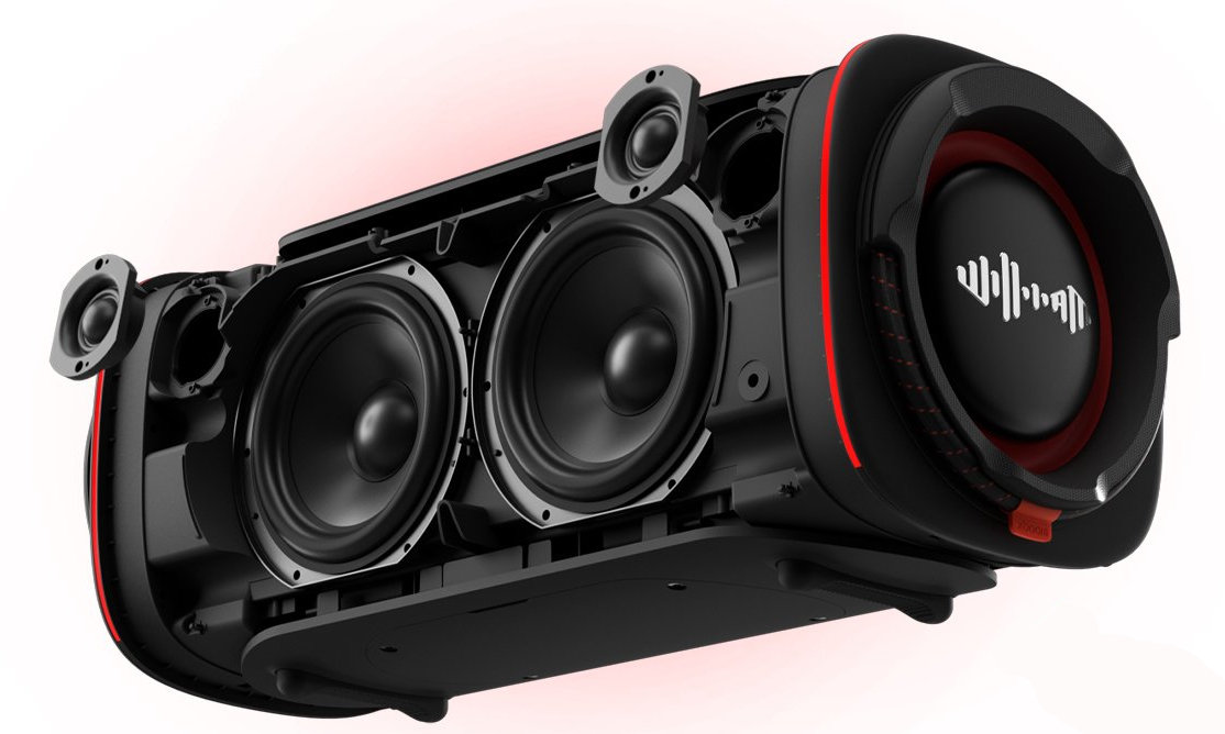 LG desafía a JBL. Esta fiestera ruge con 220W de potencia
