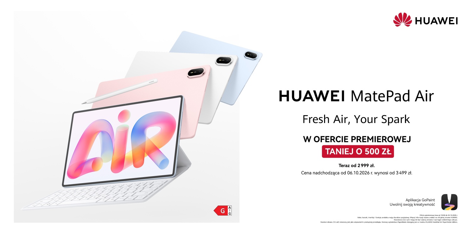Huawei muestra nuevas tabletas. OLED sin reflejos y 500 PLN más barato para empezar
