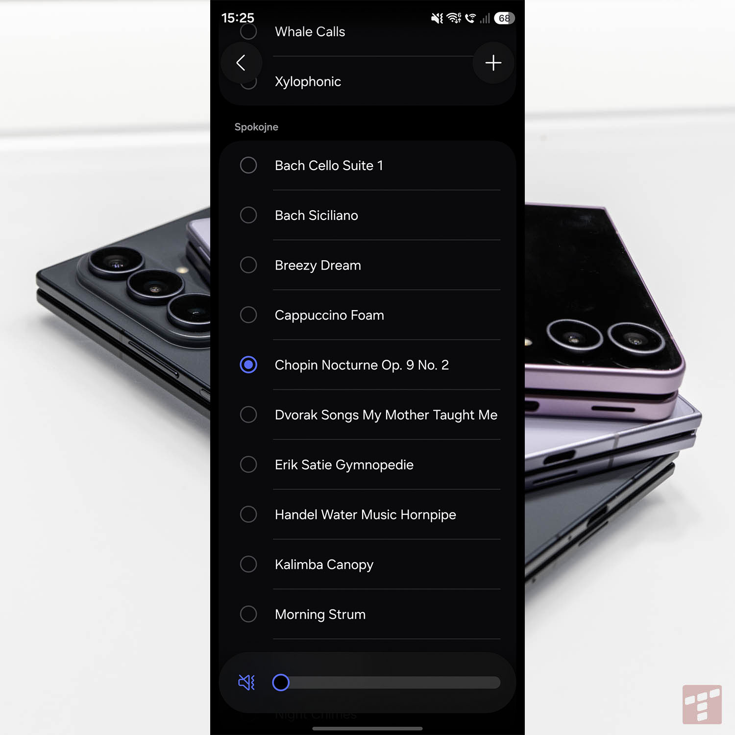 Samsung hizo algo inusual. Chopin se encontró con Galaxy