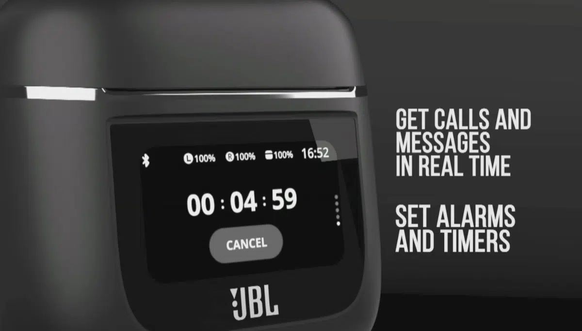 Imagen 2: Tour Pro 2: JBL pone una pantalla táctil en sus auriculares inalámbricos