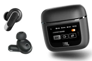 Tour Pro 2: JBL pone una pantalla táctil en sus auriculares inalámbricos