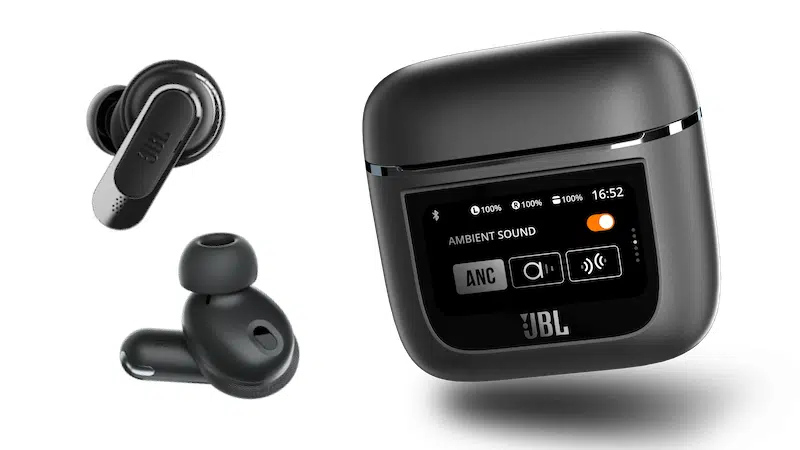 Tour Pro 2: JBL pone una pantalla táctil en sus auriculares inalámbricos