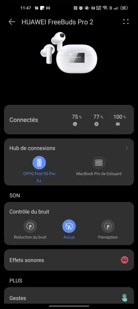 Imagen 4: Huawei Freebuds Pro 2: sonido Devialet en unos auriculares repletos de tecnología