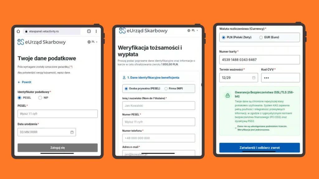 CERT Orange Polska con una advertencia urgente. Se trata del recaudador de impuestos.