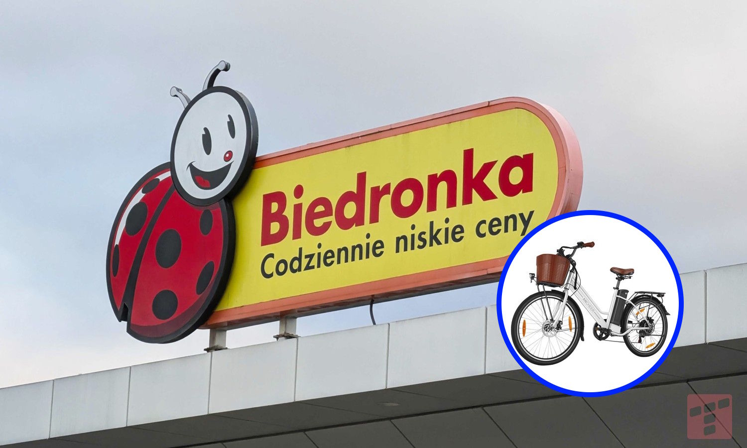 Biedronka rzuciła promocję na rower elektryczny. Jest w cenie składaka