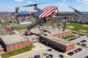 Drones armados mantendrán el orden en las escuelas estadounidenses