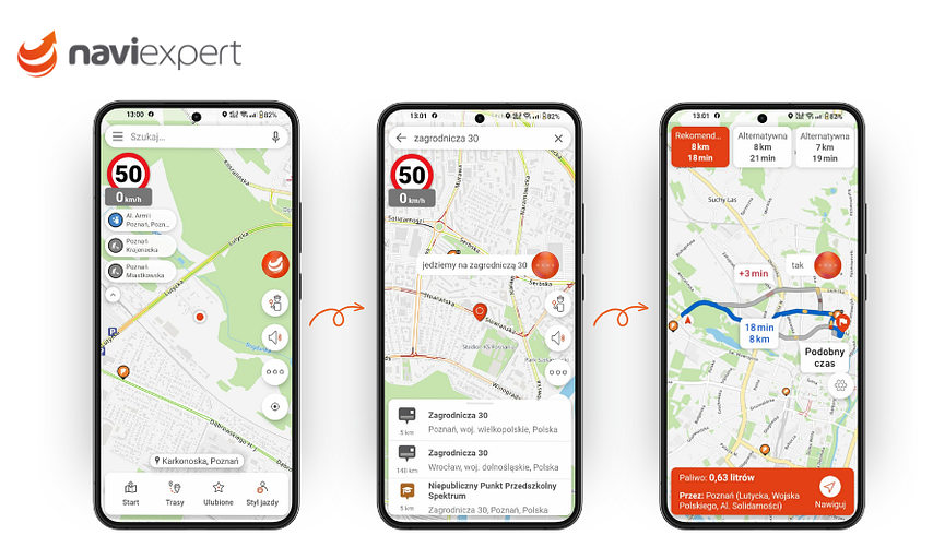 Google Maps no ayudó a los polacos, pero NaviExpert tiene la respuesta