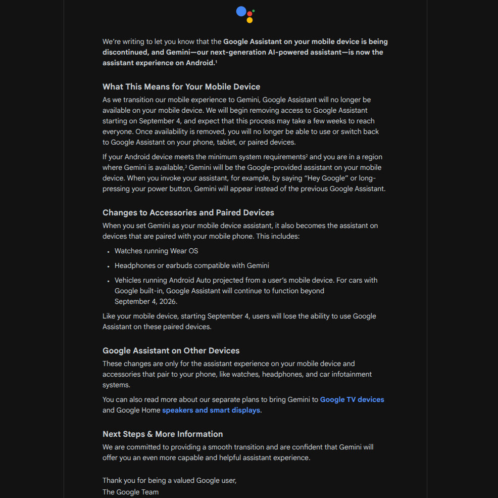 Google cierra uno de sus servicios más importantes. Esto sucederá en septiembre.