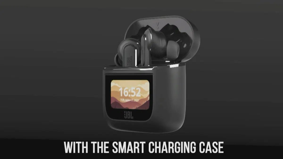 Imagen 1: Tour Pro 2: JBL pone una pantalla táctil en sus auriculares inalámbricos