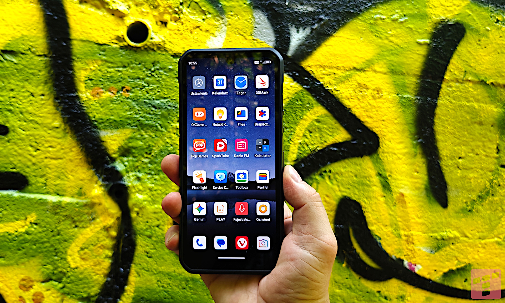 Un acorazado que no parece un ladrillo. Oukitel WP68 Air en Polonia