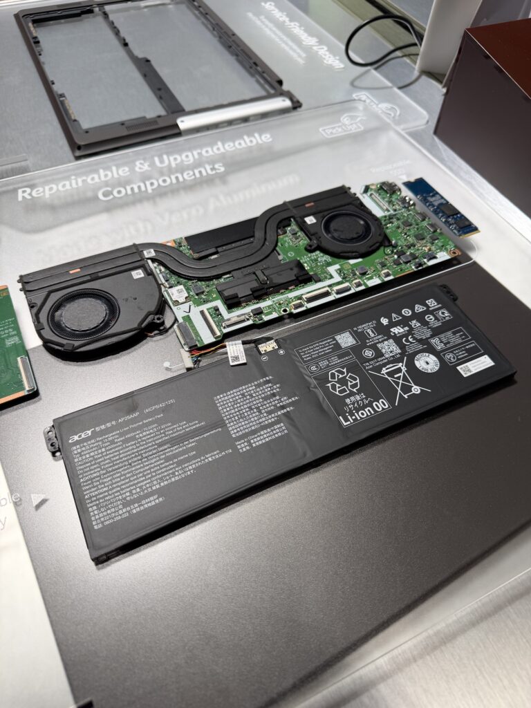 Imagen 2: Acer presenta Vero 16, una PC ecológica y fácil de desmontar y reparar