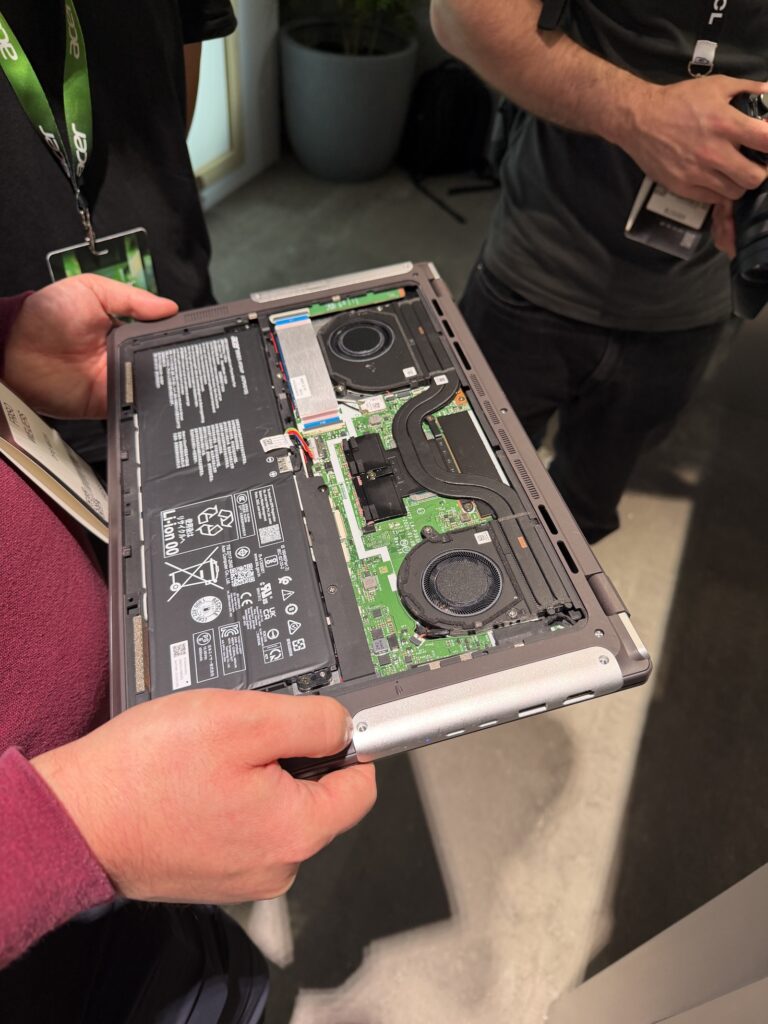 Imagen 1: Acer presenta la Vero 16, una PC ecológica y fácil de desmontar y reparar