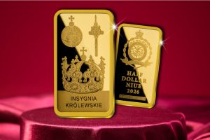 Insignia real polaca en una barra de oro puro por solo 179 PLN