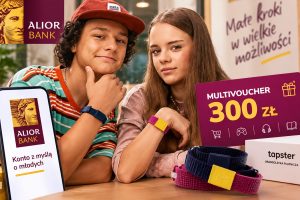300 PLN y una pulsera para el niño. Alior Bank inicia una promoción