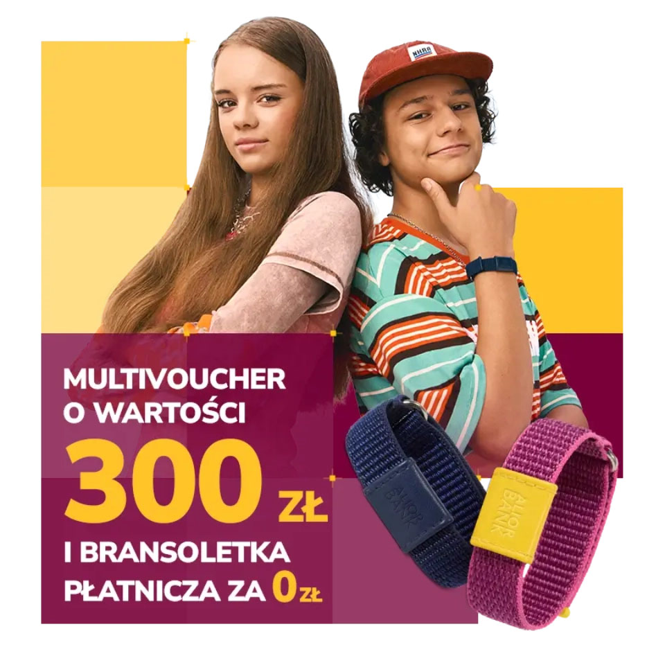 300 PLN y una pulsera para el niño. Alior Bank inicia una promoción