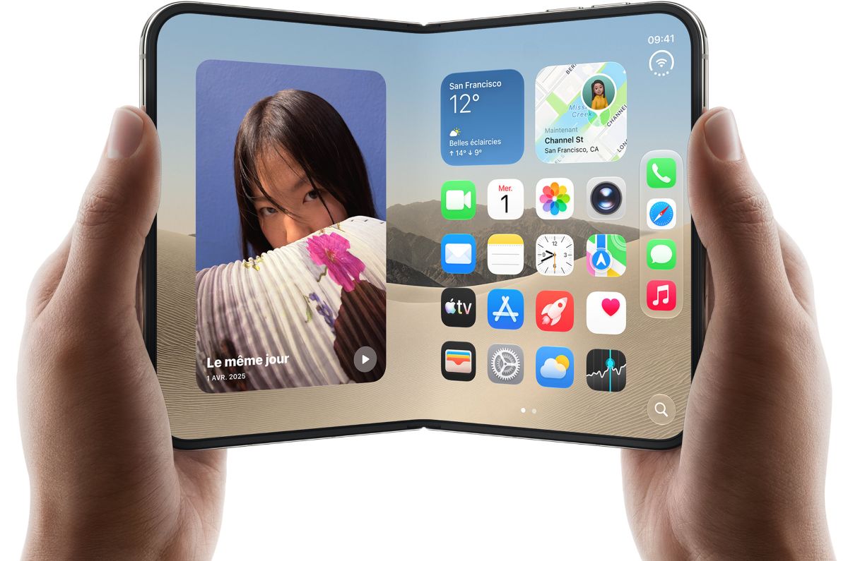 apple iphone duo keynote plegable plegable