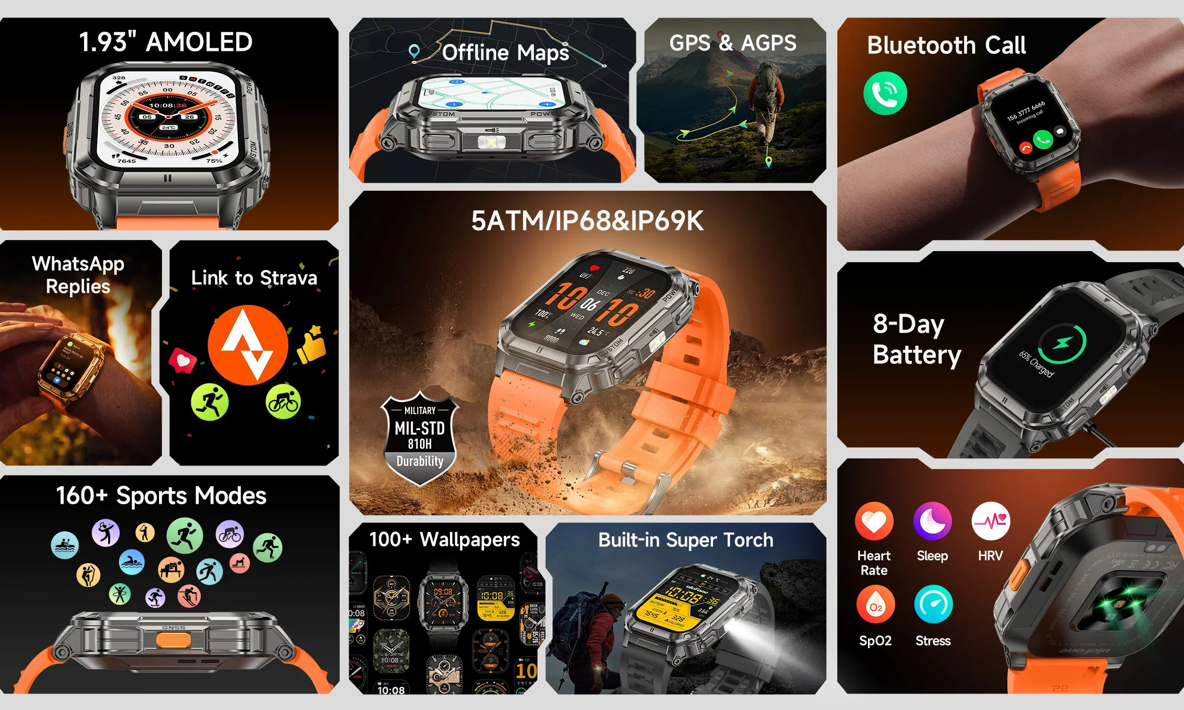 Ulefone desafía a Garmin. Armadura Reloj Ultra en oferta