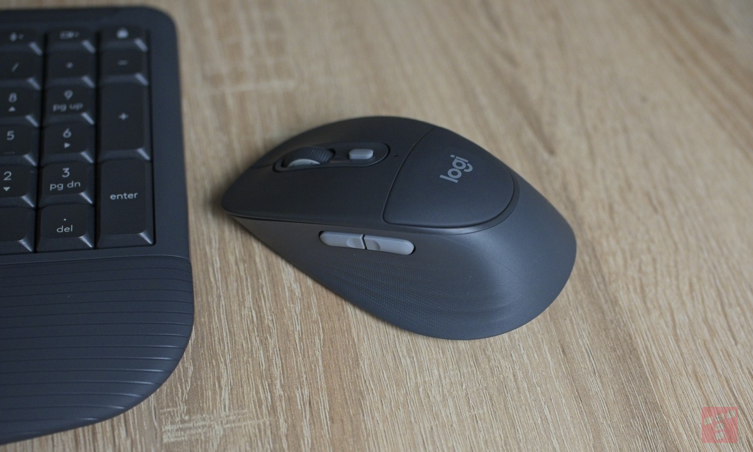 Este ratón tiene una almohada. Prueba Logitech Signature Comfort Plus MK880